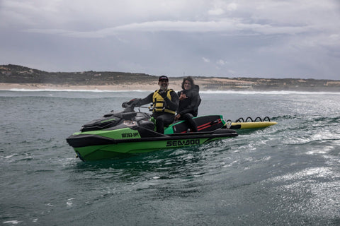 Jetski Foil e Surf towin Lisbon Cascais 