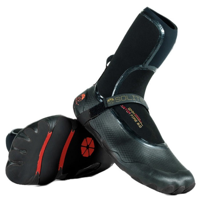 Solite 8mm Custom Fire 2.0 Neoprene Boot - Guincho Wind Factory