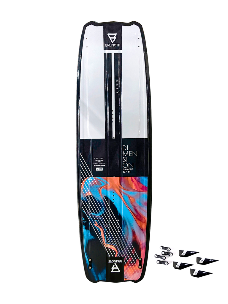 Brunotti Dimension-Galactic+G10Fins Uni Kiteboard - Guincho Wind Factory