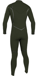 O'NEILL PSYCHO ONE CHEST ZIP FUZE 4/3MM WETSUIT GHOST GREEN FATO GUINCHO WIND FACTORY