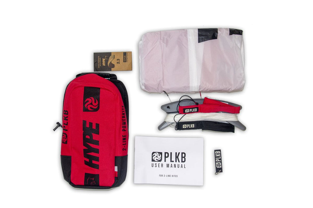 PLKB HYPE PLAY POWER KITE COMPLETE