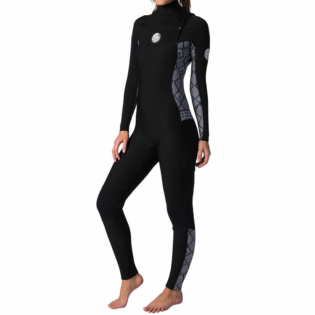 RIP CURL WOMEN DAWN PATROL 4/3 CHEST ZIP WETSUIT - Guincho Wind Factory