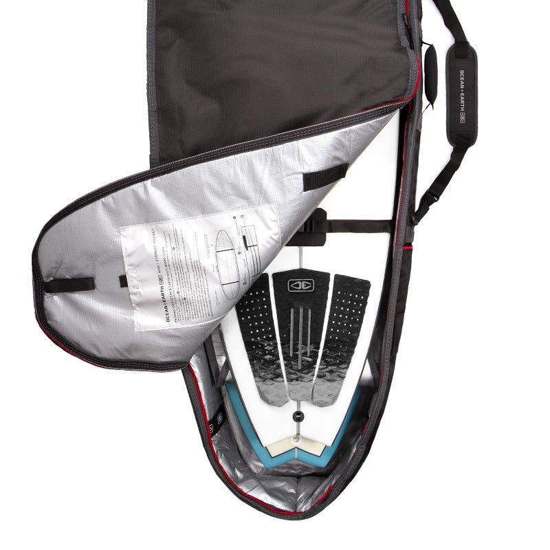 Ocean & Earth QUAD COFFIN SHORTBOARD COVER - Guincho Wind Factory