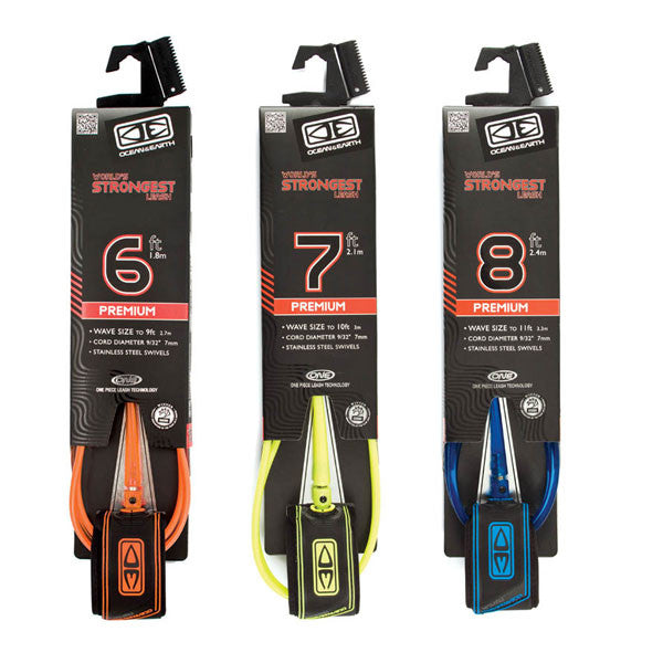 Ocean & Earth Premium One Piece Leash - Guincho Wind Factory