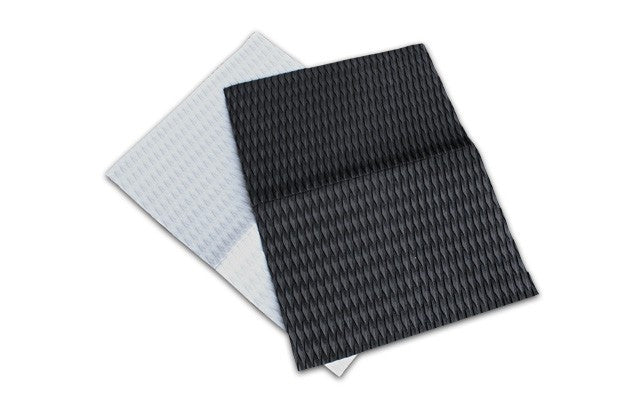 Unifiber footpad sheet 80x60 cm diamond groove (Black) - Guincho Wind Factory