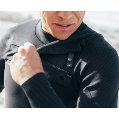 O'Neill Hyperfreak 4/3mm Chest Zip Men Wetsuit Black FATO NEOPRENE CASCAIS